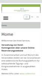Mobile Screenshot of hotel-services.ch